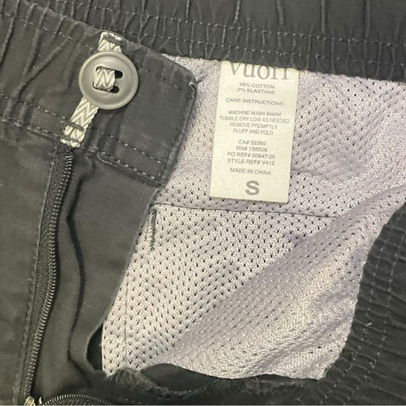 🏃♂️ Vuori Ripstop Jogger Pants Men’s Sz S Black | Stretch Utility Athleisure 🔥 - Picture 4 of 6